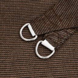 Berkfield Home Sunshade Sail 160 g/m¬≤ Brown 5x7 m HDPE - thumbnail 5