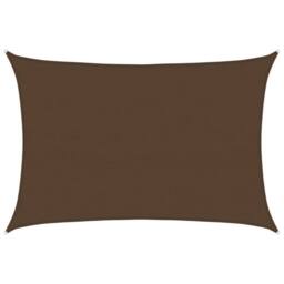 Berkfield Home Sunshade Sail 160 g/m¬≤ Brown 5x7 m HDPE - thumbnail 1