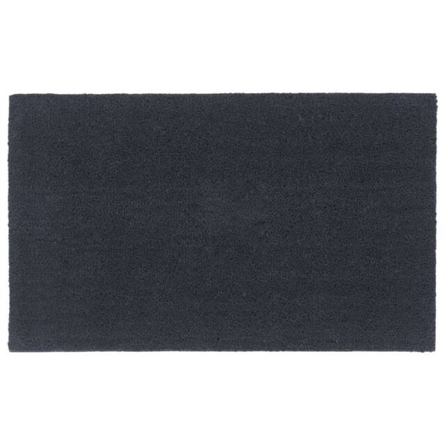 Berkfield Home Door Mat Dark Grey 90x150 cm Tufted Coir - image 1