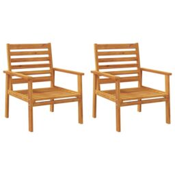 Berkfield Home 5 Piece Garden Lounge Set Solid Wood Acacia in Brown - thumbnail 4