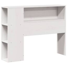 Berkfield Home Decorative Bookcase Bed without Mattress White 75x190 cm Small Si - Size: Small Single - thumbnail 6