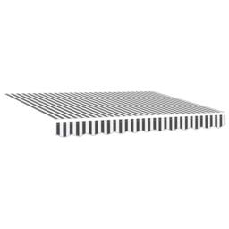 Berkfield Home Retractable Awning Manual Anthracite & White 300x250 cm - thumbnail 4