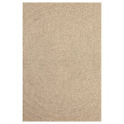 Berkfield Home Rug 120x170 cm Jute Look Indoor & Outdoor in Brown - Size: 100 cm diameter - thumbnail 4