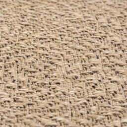 Berkfield Home Rug 120x170 cm Jute Look Indoor & Outdoor in Brown - Size: 100 cm diameter - thumbnail 6