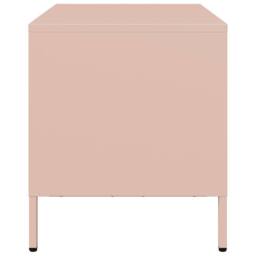 Berkfield Home TV Cabinet Pink 68x39x43.5 cm Cold-rolled Steel - thumbnail 6