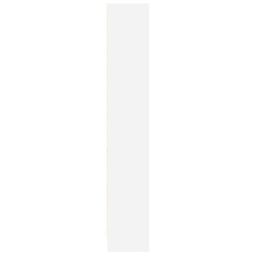 Berkfield Home Bookcase White 60x24x143 cm Engineered Wood - Size: 60 x 24 x 143 cm - thumbnail 5