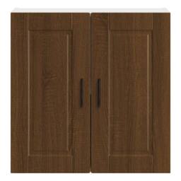 Berkfield Home Kitchen Wall Cabinet Porto Brown Oak Engineered Wood - thumbnail 6