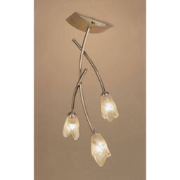Netlighting Pietra Ceiling 3 Light G9 Antique Brass in Bronze - thumbnail 2