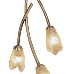 Netlighting Pietra Ceiling 3 Light G9 Antique Brass in Bronze - thumbnail 5