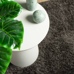 Berkfield Home Rug ISTAN High Pile Shiny Look Anthracite 120x170 cm in Dark Grey - Size: Medium - thumbnail 7