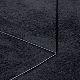 Berkfield Home Rug OVIEDO Short Pile Black √ò 200 cm - Size: Medium - thumbnail 8