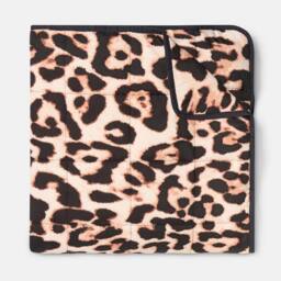 OHS Leopard 8kg Weighted Blanket Sensory Sleep Therapy Quilted Throw in Brown - Size: 150 cm × 200 cm - thumbnail 6