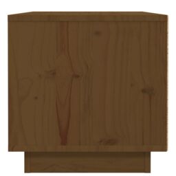 Berkfield Home Bedside Cabinet Honey Brown 40x34x35 cm Solid Wood Pine - Size: 40 x 34 x 35 cm - thumbnail 6