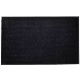 Berkfield Home Door Mat 90 x 150 cm Black PVC