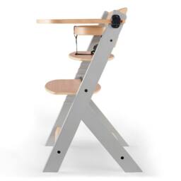 Kinderkraft ENOCK Adjustable Baby High Chair Infant Baby High Feeding Seat in Grey - thumbnail 6