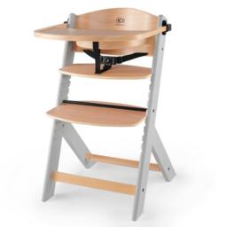 Kinderkraft ENOCK Adjustable Baby High Chair Infant Baby High Feeding Seat in Grey - thumbnail 3