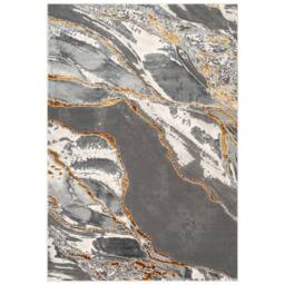 Smart Living Parma Modern Carved Rug - Soft Luxury for Living & Bedroom in Gold - Size: 60 cm x 220 cm - thumbnail 4
