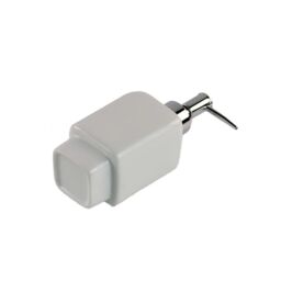 Nes Home Chrome Wall Mounted Soap Dispenser in Silver - thumbnail 2