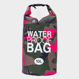 Leaper 10L Single Strap Multifunctional Outdoor Sports PVC Waterproof Backpack in Red - thumbnail 2