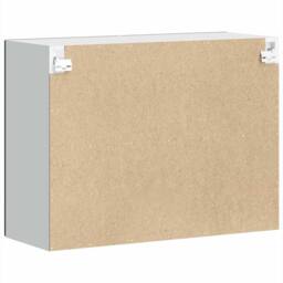 Berkfield Home Kitchen Wall Cabinet with Glass Door Porto Black - thumbnail 9