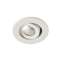 Netlighting LALO Tilt LED Indoor Recessed Tilt Matt White Paint & Clear Acrylic 4000K - thumbnail 2