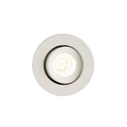 Netlighting LALO Tilt LED Indoor Recessed Tilt Matt White Paint & Clear Acrylic 4000K - thumbnail 5