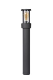Lucide 'LORI' Non Dimmable Day Night Sensor Outdoor Bollard Light 1xE27 in Black - thumbnail 2