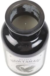 KDMD Mystic Raven Deadly Nightshade Apothecary Candle in Black - thumbnail 3