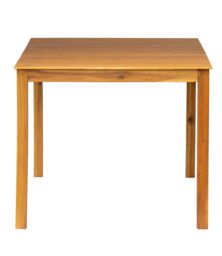 Nordlys Solid Acacia Wood 6 Person Garden Table in Brown - thumbnail 6