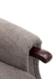 More4Homes Halton Fabric Heavy Duty Dual Motor Rise Recliner Lift Mobility Chair in Brown - thumbnail 5