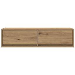 Berkfield Home TV Cabinet Artisan Oak 100x31x25, 5 cm Engineered Wood in Brown - thumbnail 7