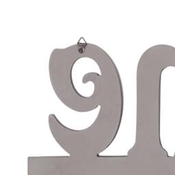 Berkfield Home Wall Mounted Coat Rack HOME 50x23 cm in White - thumbnail 4