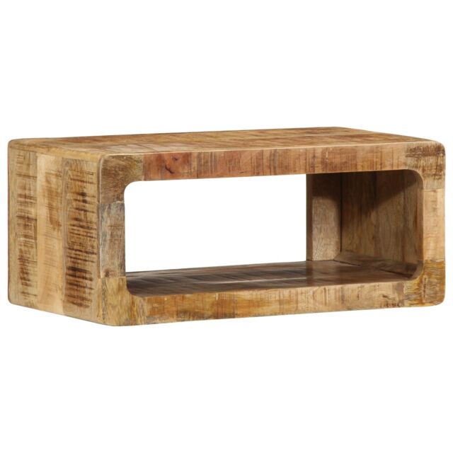 Berkfield Home Media Storage Cabinets & Racks Natural Mango Wood in Brown - image 1