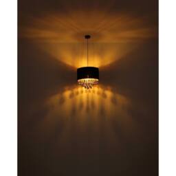 Netlighting Coletta Pendant Ceiling Light Matt Black 1x E27 - thumbnail 5