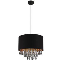 Netlighting Coletta Pendant Ceiling Light Matt Black 1x E27 - thumbnail 2