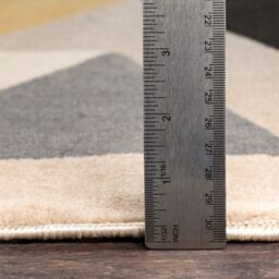 Livabliss City- Geometric Yellow Blue Grey Black Living Dining Bedroom Rug - Size: 160 cm x 220 cm - thumbnail 7