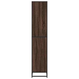 Berkfield Home Bookcase Brown Oak 80.5x35x170.5 cm Engineered Wood - thumbnail 5