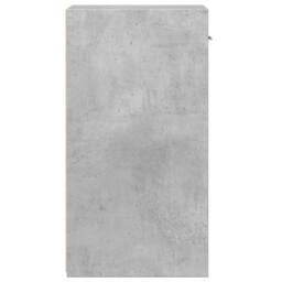 Berkfield Home Bedside Cabinets 2 pcs Concrete Grey 35x34x65 cm Engineered Wood - Size: 35 x 34 x 65 cm - thumbnail 7