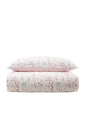Belle & Boo 'Ballerina' Reversible Cotton Duvet Cover Set in Pink - Size: Junior - thumbnail 5