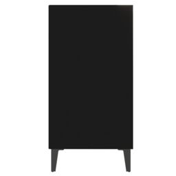 Berkfield Home Sideboard Black 57x35x70 cm Engineered Wood - Size: 57 x 35 x 70 cm - thumbnail 5