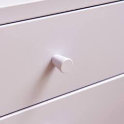 FurnitureboxUK Lykke Metal Storage Bedside Table in Lilac - thumbnail 5