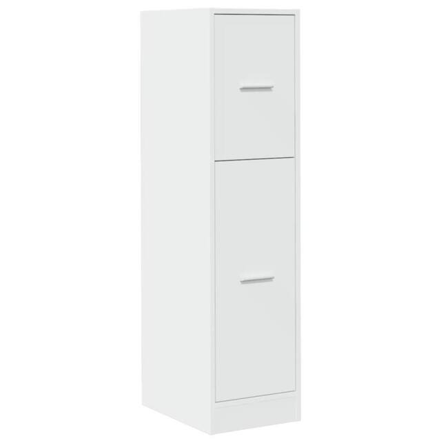 Berkfield Home Elegant Apothecary Cabinet White 30x41x118 cm Engineered Wood - Size: 30 x 41 x 118 cm - image 1