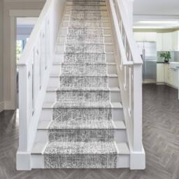 runrug Stair Runner Carpet - Reversible & Durable, 2mm - '50 Shades' in Grey - Size: 60 cm x 690 cm - thumbnail 7