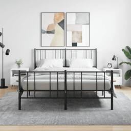 Berkfield Home Bedside Cabinets 2 pcs High Gloss White 40x35x47.5 cm Engineered Wood - thumbnail 2