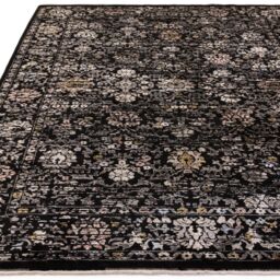 The Rug Shop UK Black Luxurious Traditional Easy to clean Machine Made Border Rug - Size: 240 cm x 330 cm - thumbnail 7