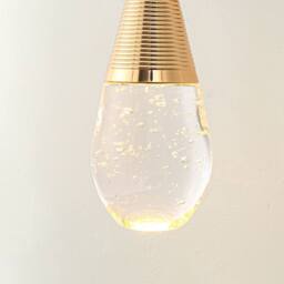 NIVOR 1 LED Gold Swing Crystal Swing Arm Wall Sconce Warm Light Adjustable - thumbnail 7