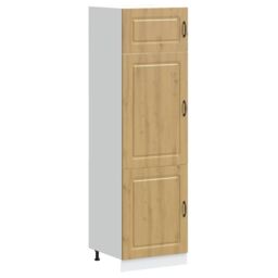 Berkfield Home Kitchen Cupboard Kalmar Artisan Oak Engineered Wood in Brown - thumbnail 2