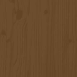 Berkfield Home Beautiful Bed Headboard Honey Brown 146x4x100 cm Solid Wood Pine - Size: 146 x 4 x 100 cm - thumbnail 8