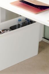 SmartStore Collect 'Slim Box Set' with Wooden Lid in White - Size: Large - thumbnail 5