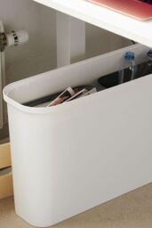 SmartStore Collect 'Slim Box Set' with Wooden Lid in White - Size: Large - thumbnail 4